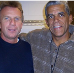 Joe Montana with Danny Poole